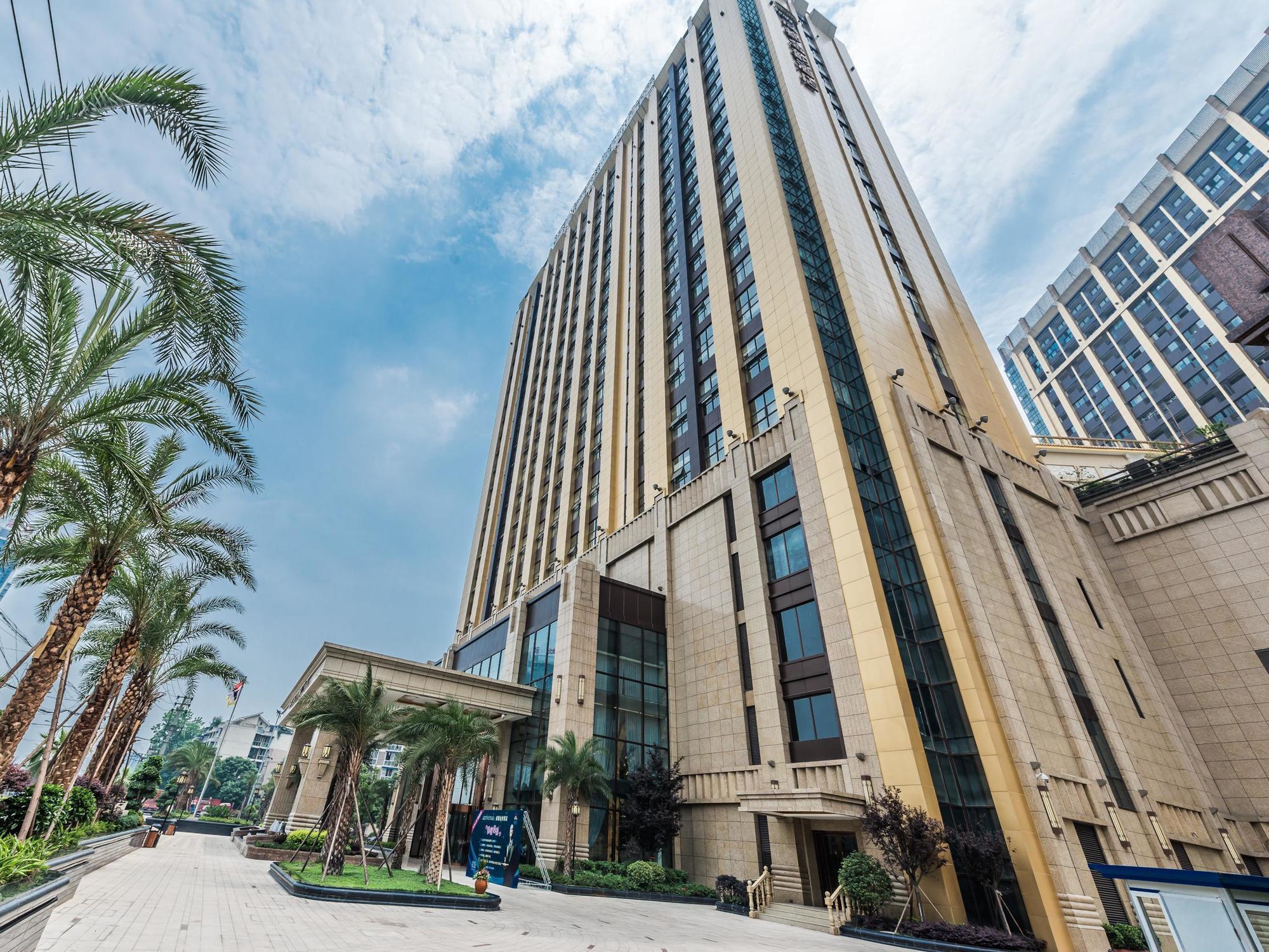Chengdu Jin Yun Hotel Exterior foto